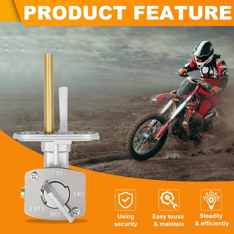 Triumilynn Fuel Valve Petcock for Yamaha YZ125 1992-2004, YZ250 1993-2004, YZ400F 1998-1999, YZ426F 2001-2002, YZ450F 2003-2005 - Image 2